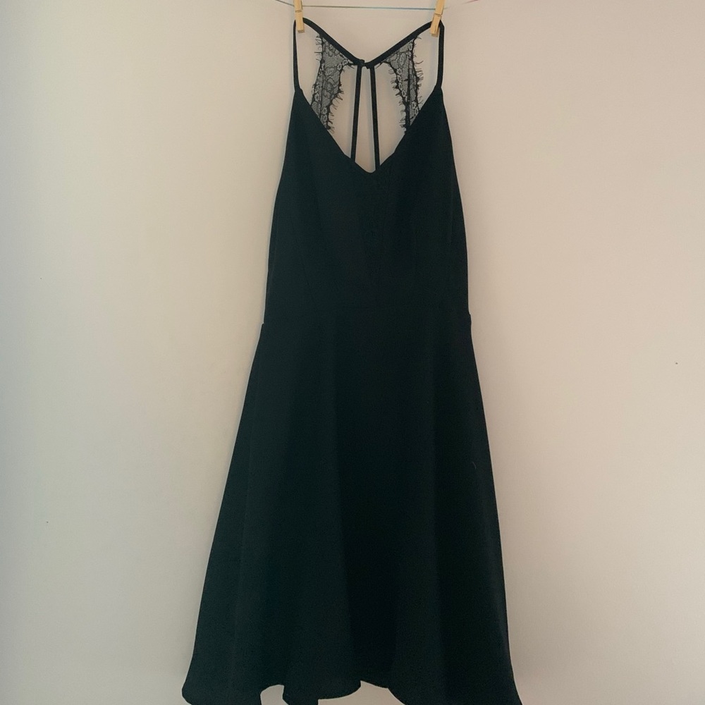 black dress